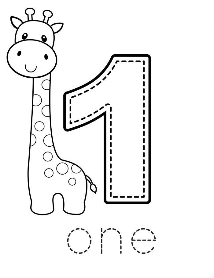 printables numbers for preschool