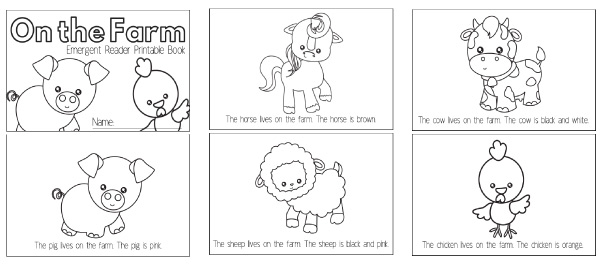 printables of farm animals