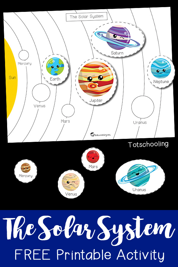 printables of the solar system