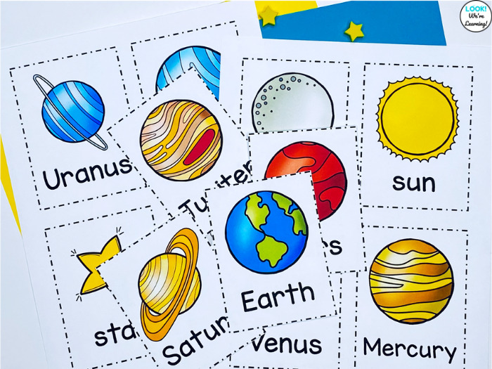 printables of the solar system