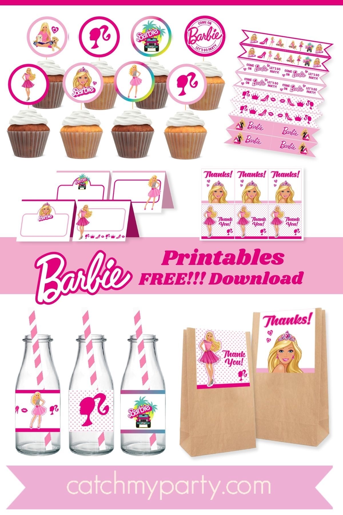 Free Summer Party Printables - MeganHStudio