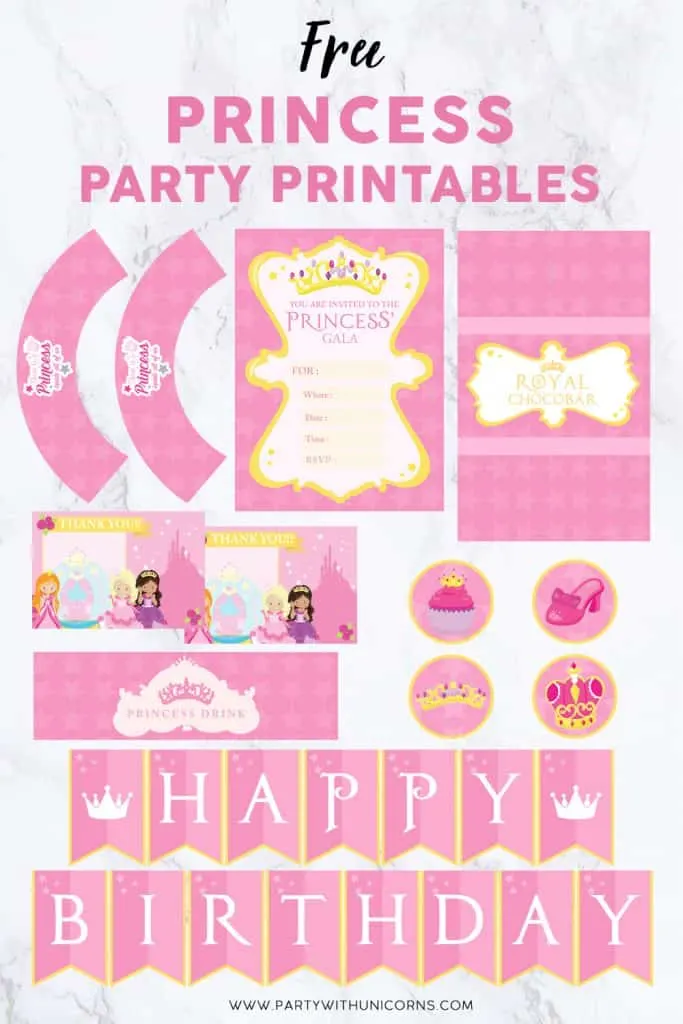 62 Free Birthday Party Printables - The Yellow Birdhouse