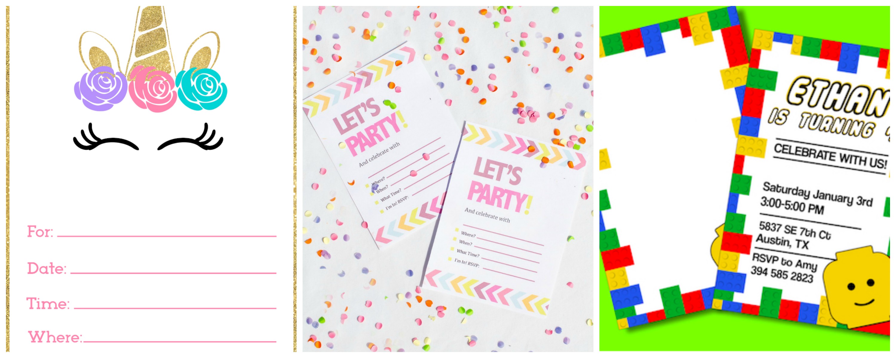 Free Salon Party Printables - Poofy Cheeks