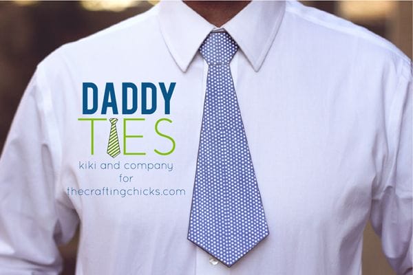 Daddy Ties free Fathers Day printable - The Crafting Chicks