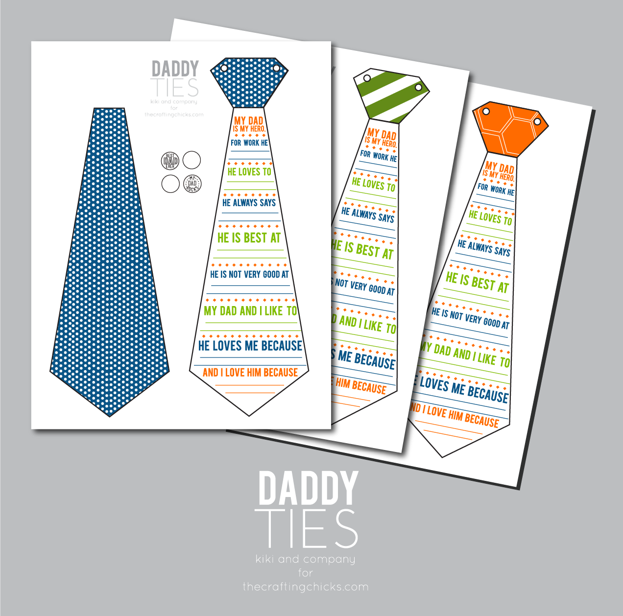 printables ties