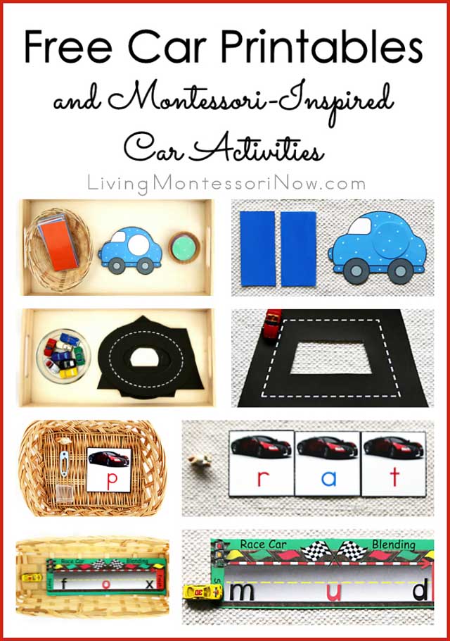 PreKandKSharing: Montessori-Inspired Car Activities Using Free ...