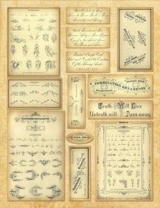 printables vintage pinterest
