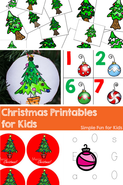 Christmas Printables for Kids - Simple Fun for Kids