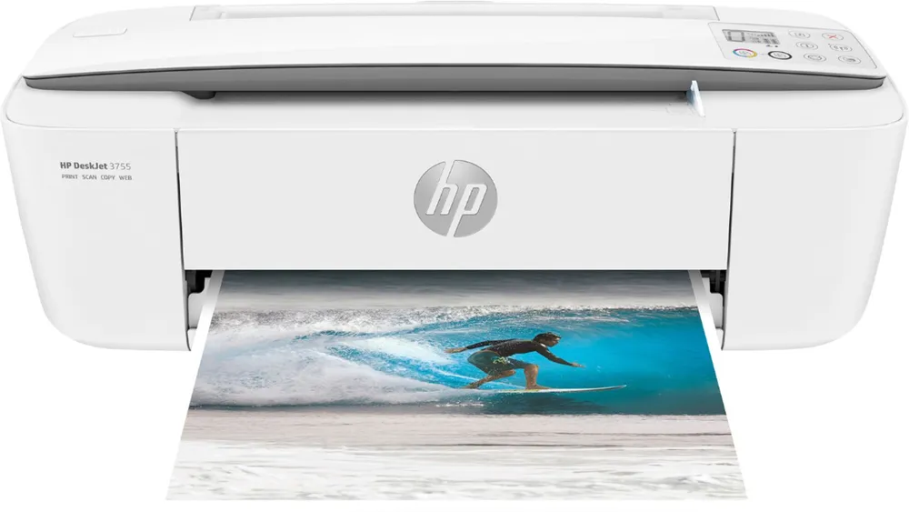 HP - DeskJet 3755 Wireless All-In-One Instant Ink Ready Inkjet ...