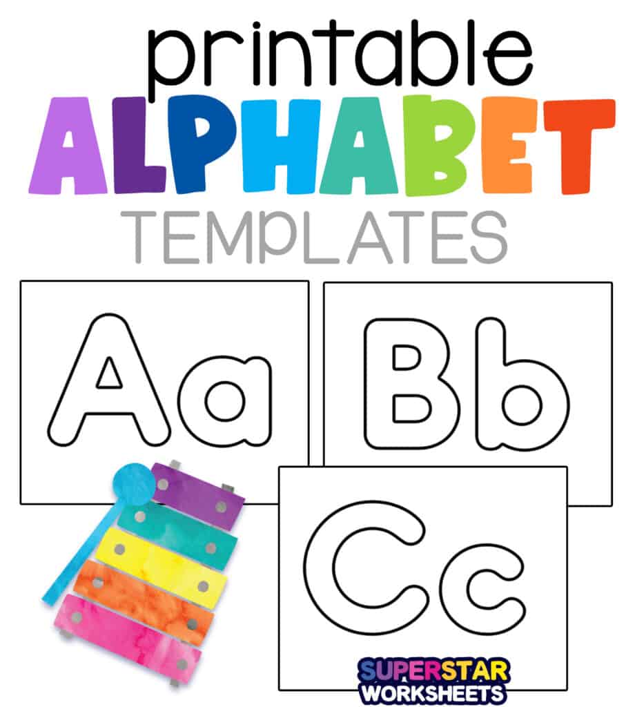 Printable Alphabet Letters -Worksheets Library