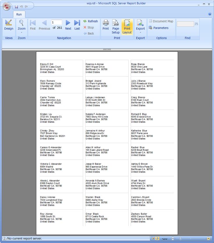 printing address labels microsoft word