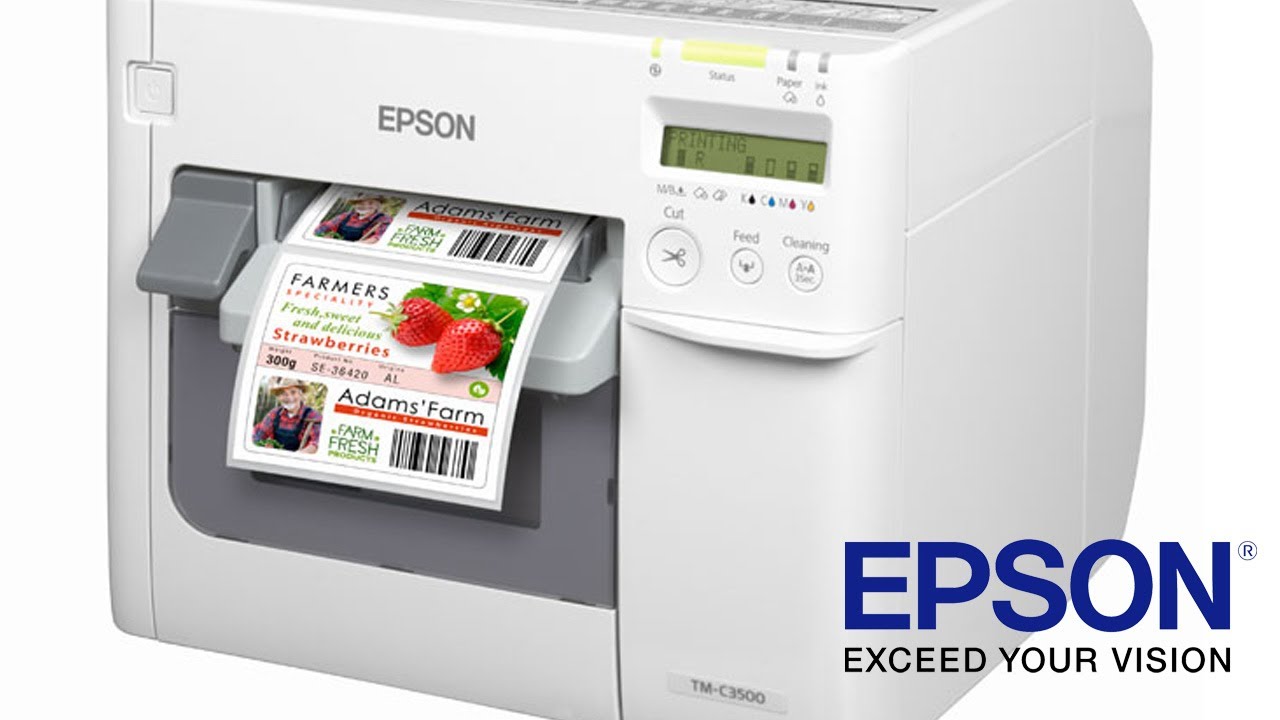printing address labels on epson printer