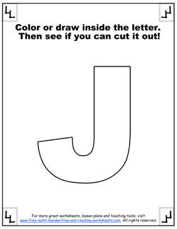 Printable Alphabet Letters - Giant Block Letters