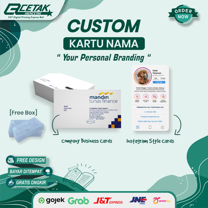 printing business cards bali