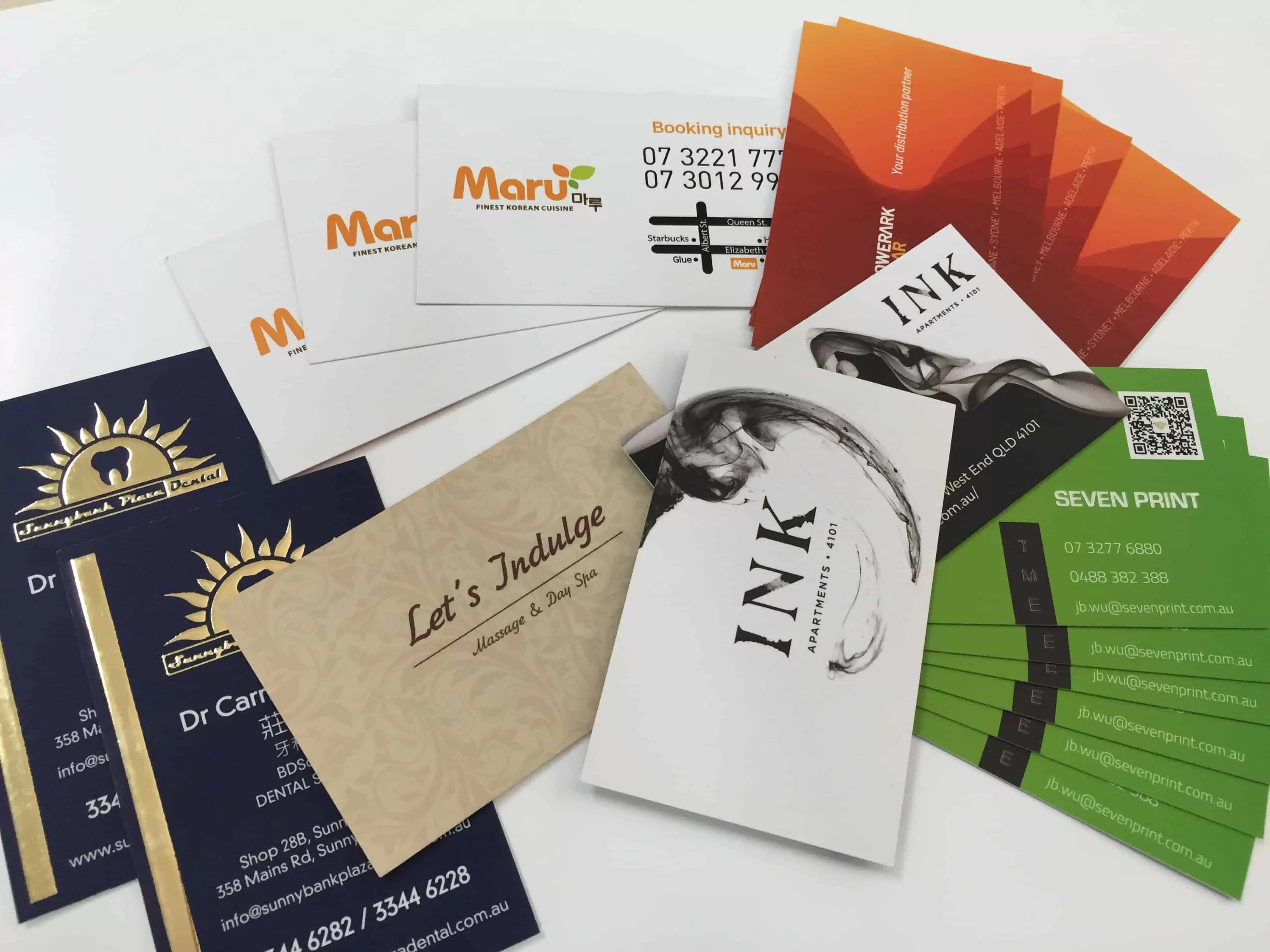 printing business cards brisbane