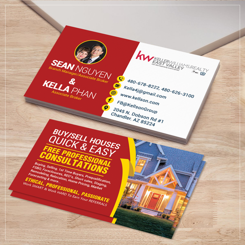 printing business cards from home