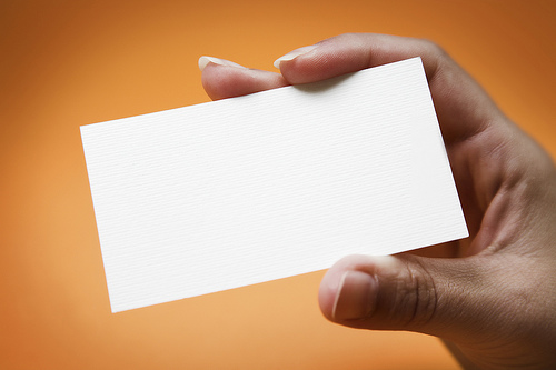 printing business cards from home