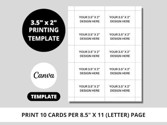 printing business cards from pdf