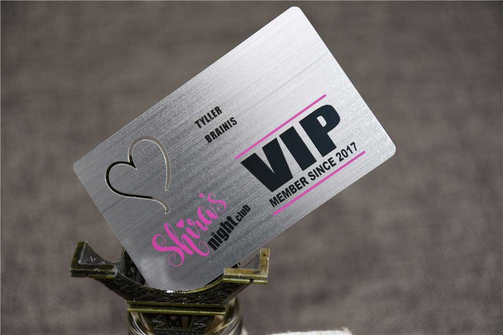 Metal Business Cards - Silver | Luxury - Oh My Print Solutions