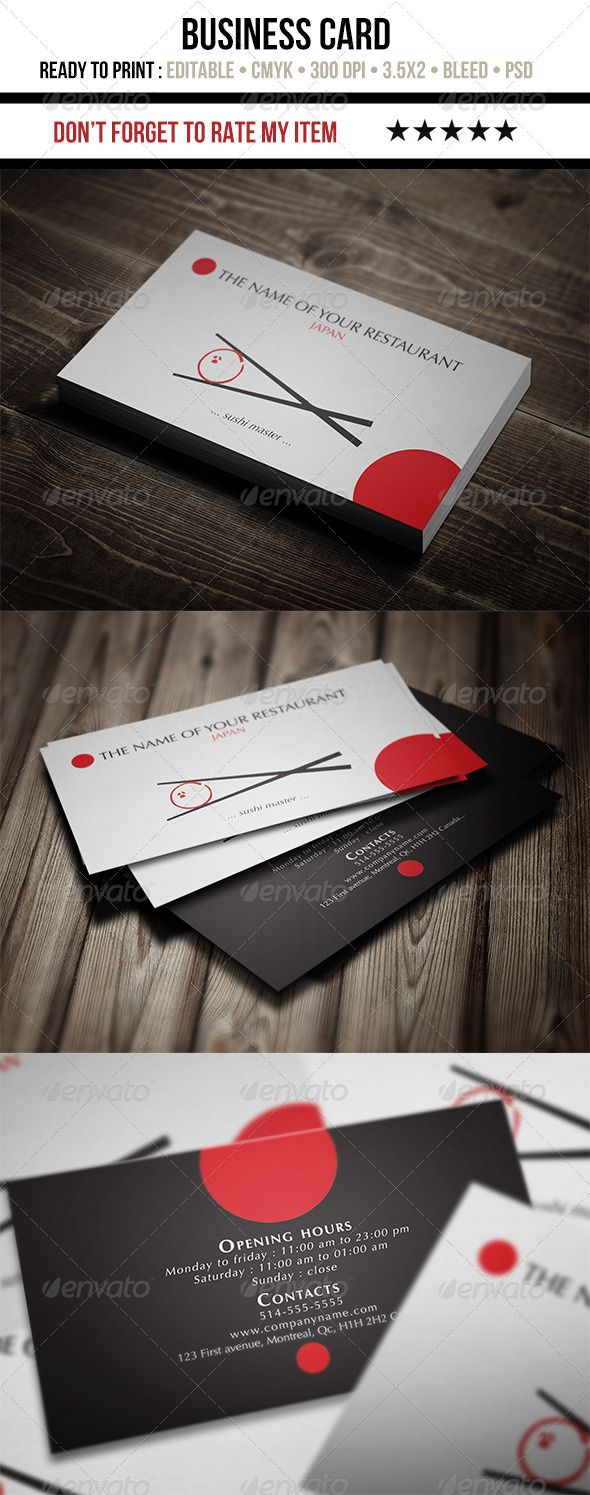 printing business cards japan