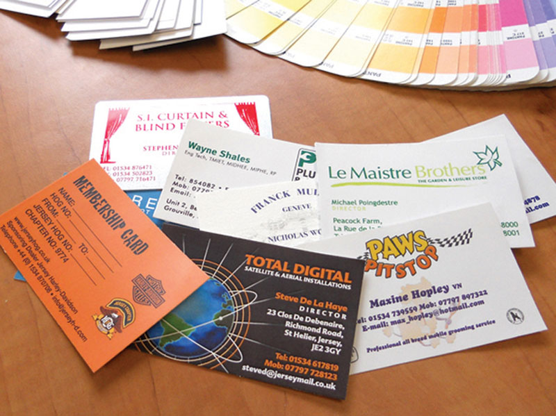 printing business cards jersey