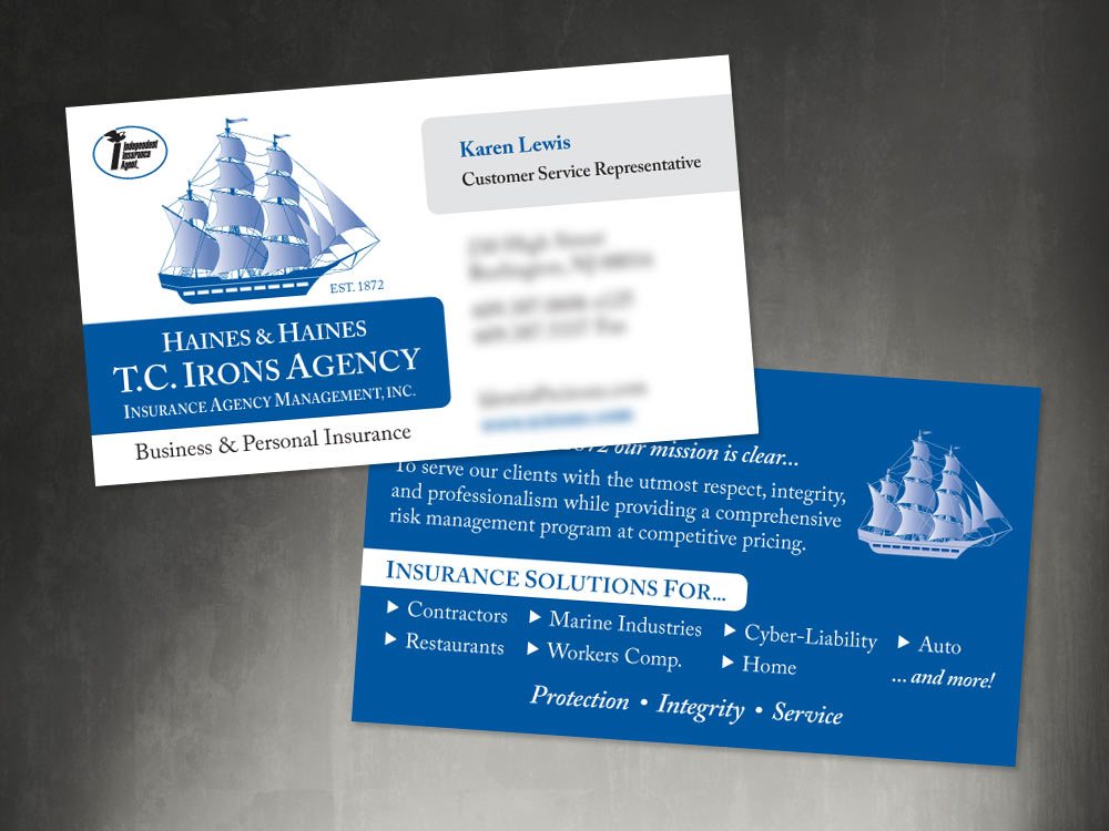 printing business cards jersey