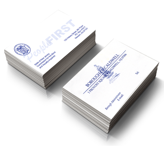 printing business cards jersey