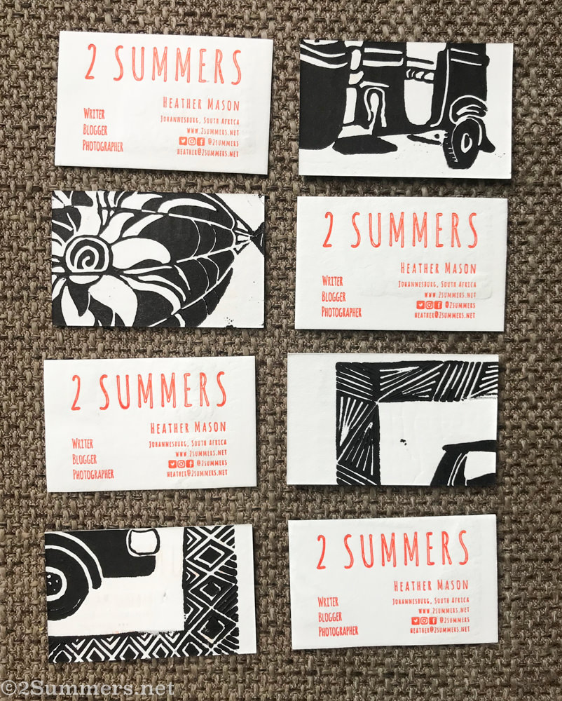 printing business cards johannesburg