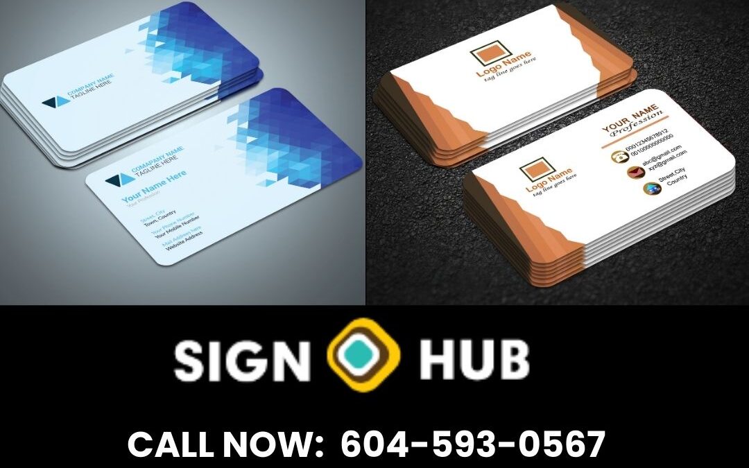Business Card Printing Langley - Sign Hub