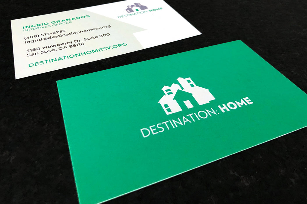 Recycled Uncoated Business Cards 15pt