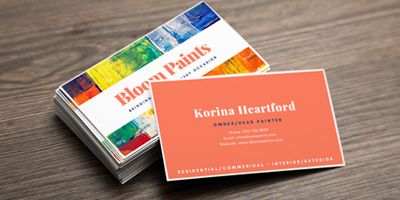 printing business cards note cards