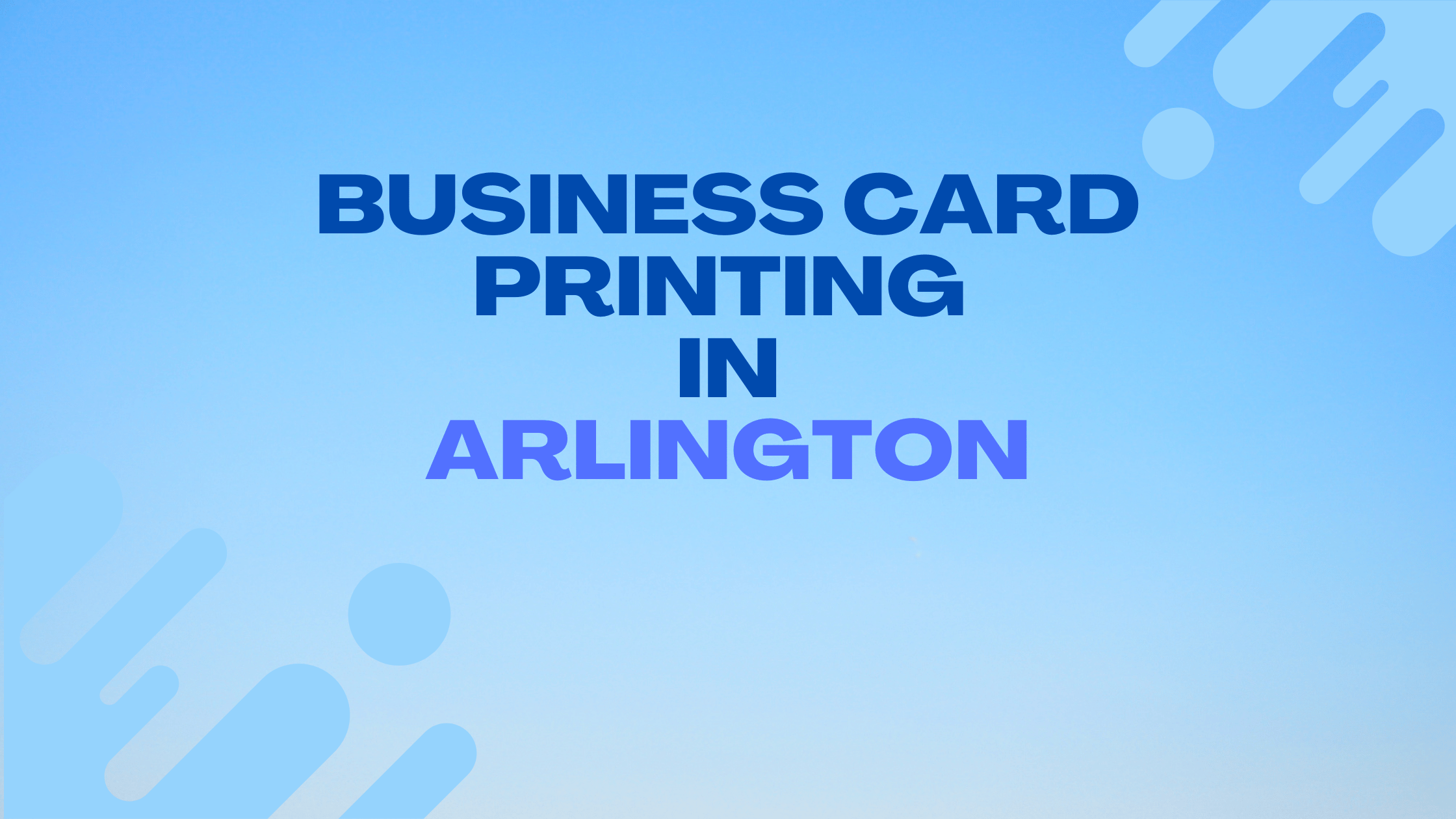 printing business cards nyc