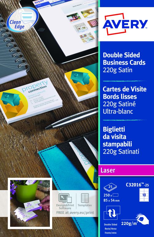 printing business cards office depot