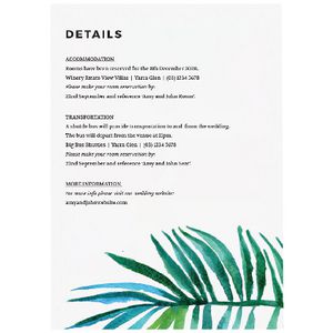 Accommodation &  Information Cards | Officeworks