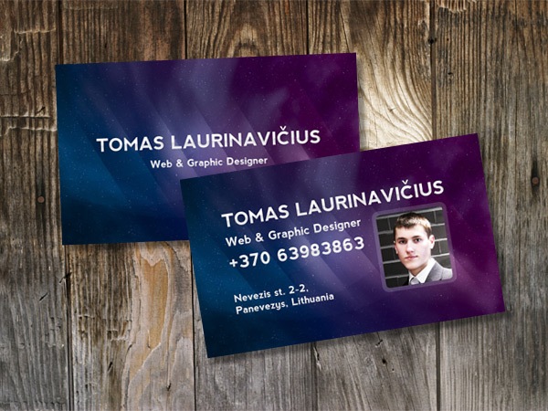 printing business cards photoshop