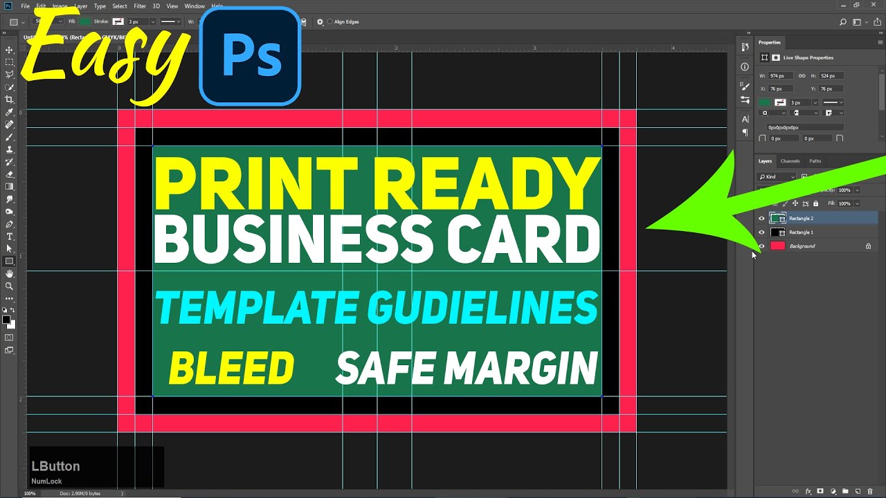 printing business cards photoshop