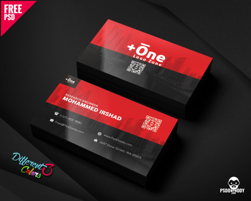 Free] Creative Business Card Free PSD Bundle | PsdDaddy.com
