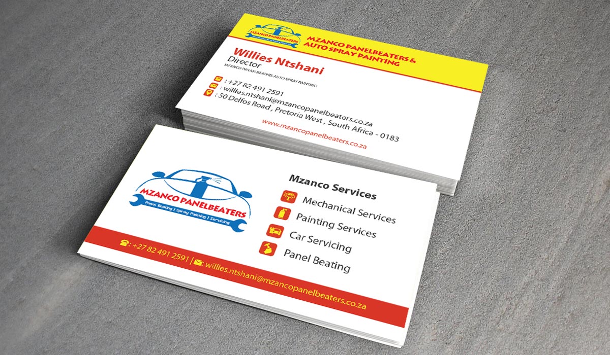 printing business cards pretoria