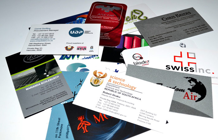 printing business cards pretoria