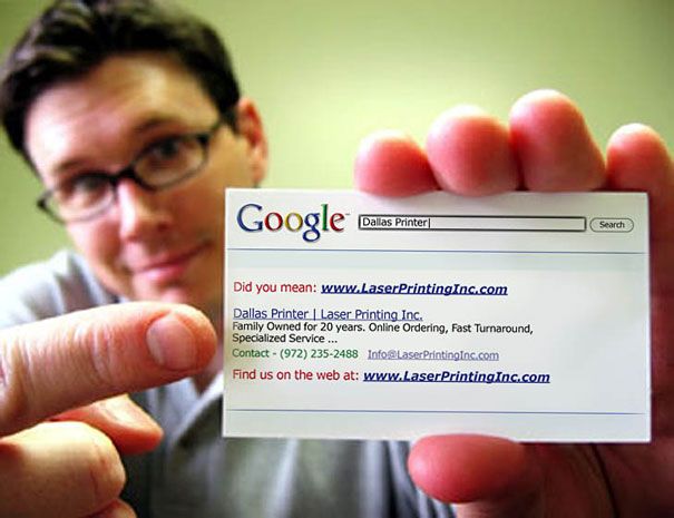 printing business cards publisher