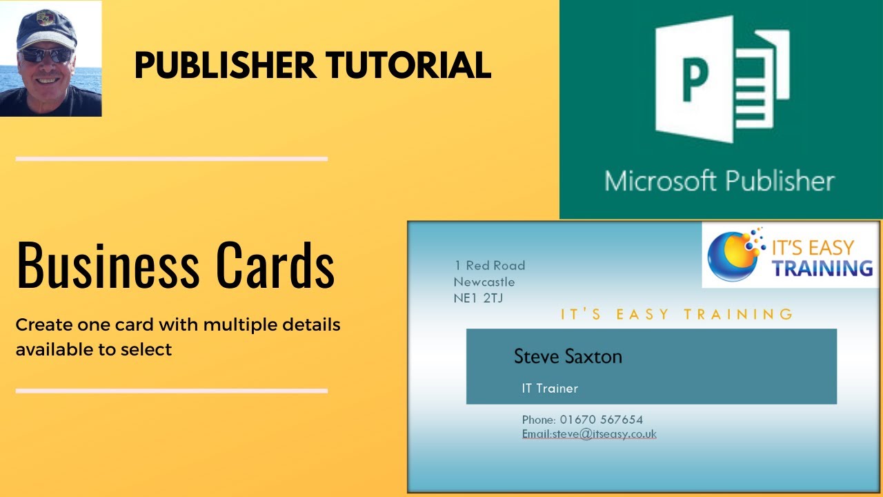 printing business cards publisher
