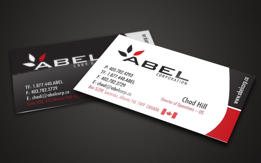 printing business cards red deer