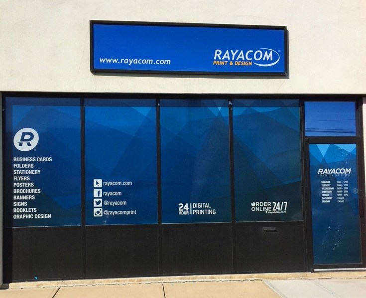 RAYACOM | Red Deer Printing Company, Same Day Printing, Print Shop ...