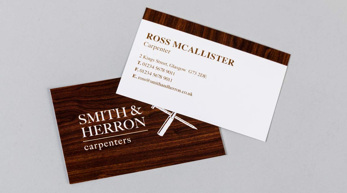 printing business cards website