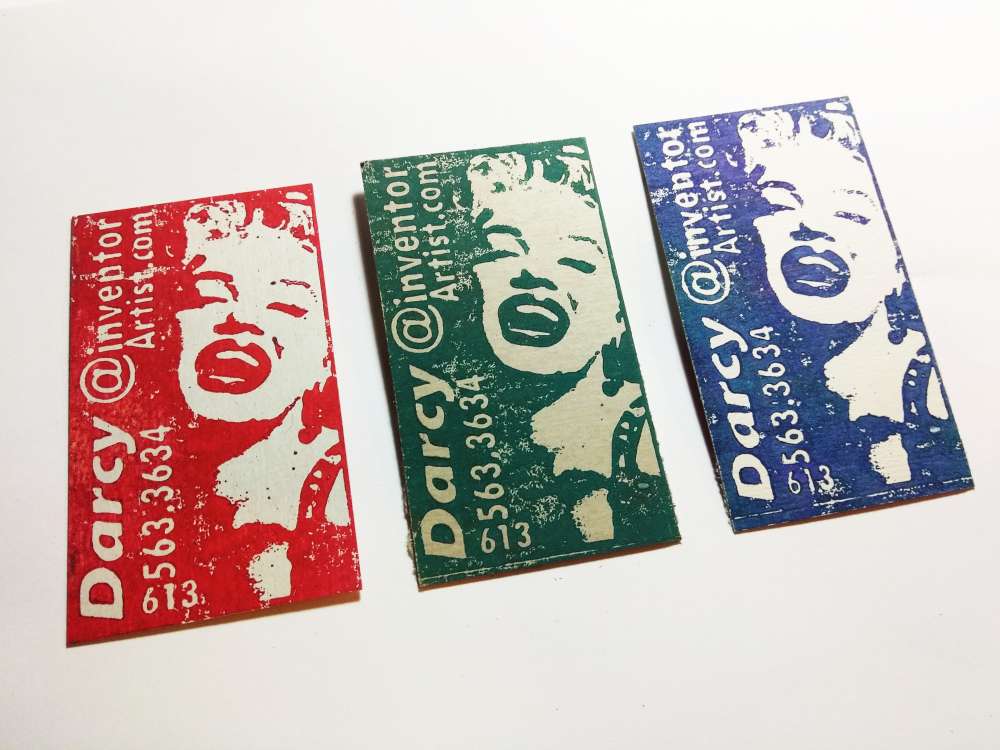 printing business cards woodstock