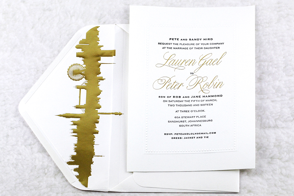 printing of wedding invitations in johannesburg