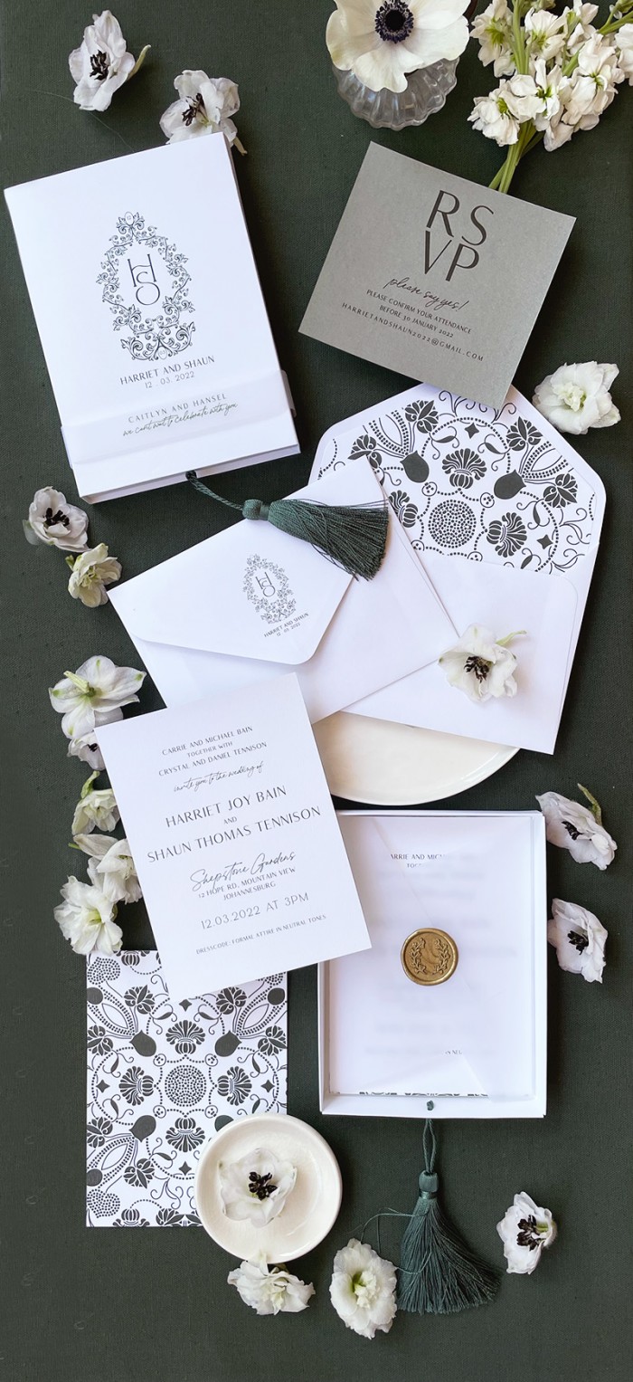 Wedding Invitations | Wedding Stationery | South Africa | Secret ...