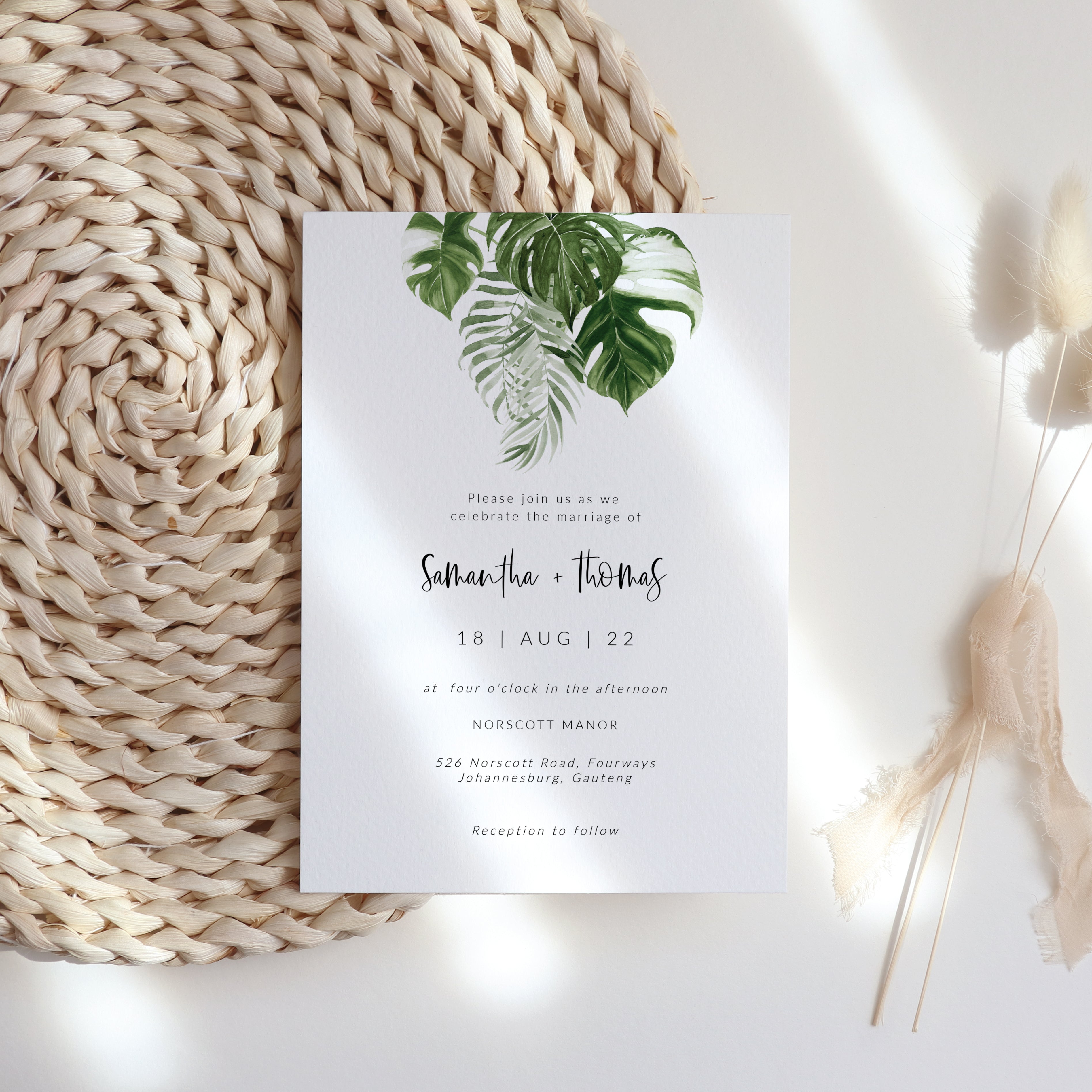 printing of wedding invitations in johannesburg