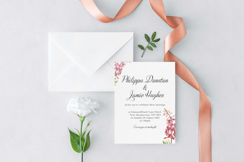 printing own wedding invitations uk