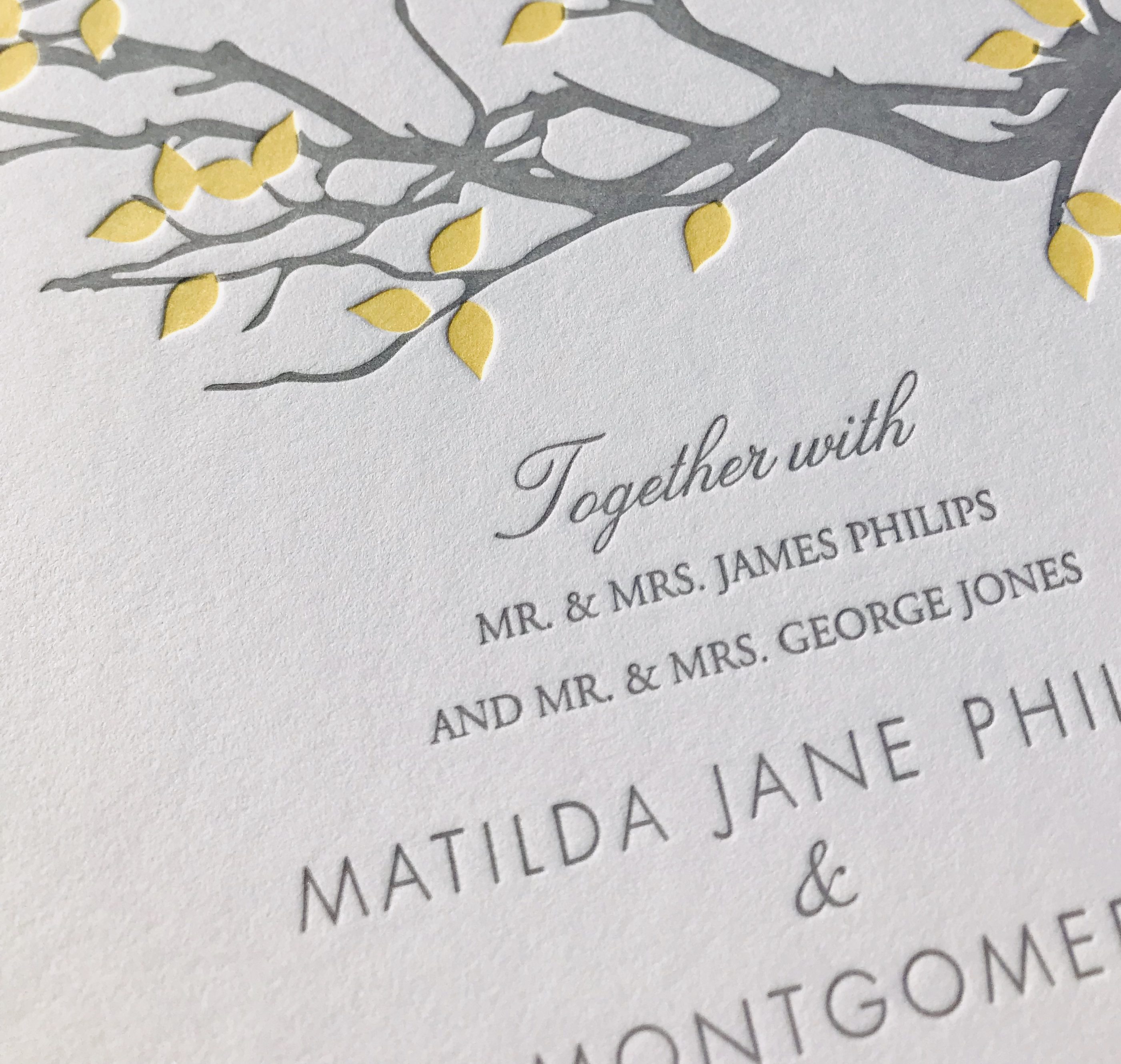 Letterpress Workshop - Print your own Invitations - Letterpress Design